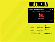 Tablet Screenshot of iartmedia.com